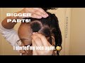 VLOG: I Started My Locs AGAIN! | Starter Locs C-Shape Tutorial