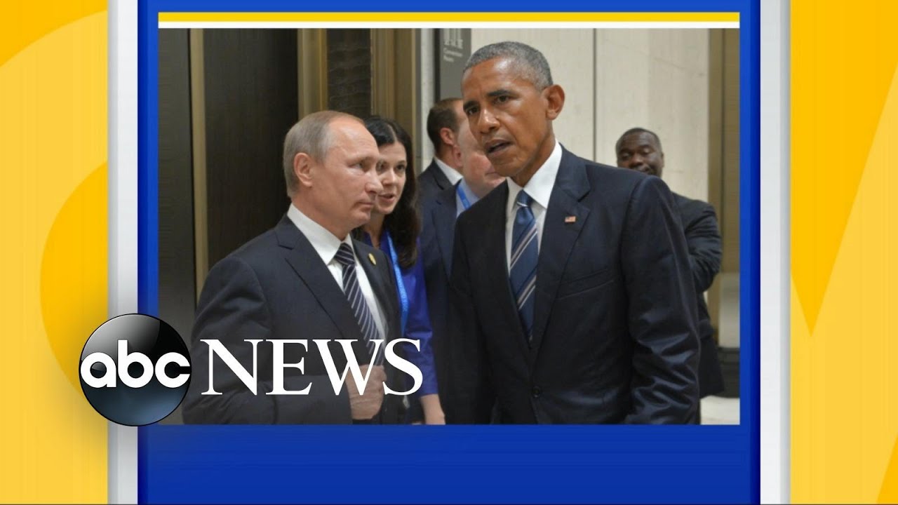 Obama Vladimir Putin At G20 Summit Youtube