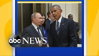 Obama, Vladimir Putin at G20 Summit