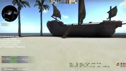 CSGO Zombie Escape - ze_pirates_port_royal_v5_6 | GOD KRAKEN Level [Zeddy