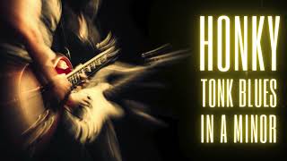 Honky Tonk 12 Bar Blues Backing Track | Guitar & Piano in A Minor