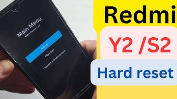 Redmi y2 hard reset / Redmi S2 hard reset /Redmi y2 data factory reset /Redmi M1803E6G hard reset