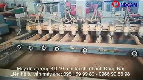Bán máy cnc đục tượng, máy điêu khắc gỗ 4d giá rẻ nhất hiện nay