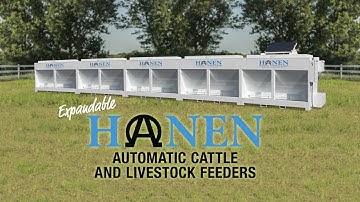 The Expandable Hanen Automatic Cattle and Livestock Feeder