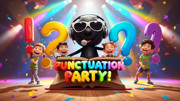 “Learn Punctuation with Music! 🎶 | Grammar Song for Kids | Punctuation Party”