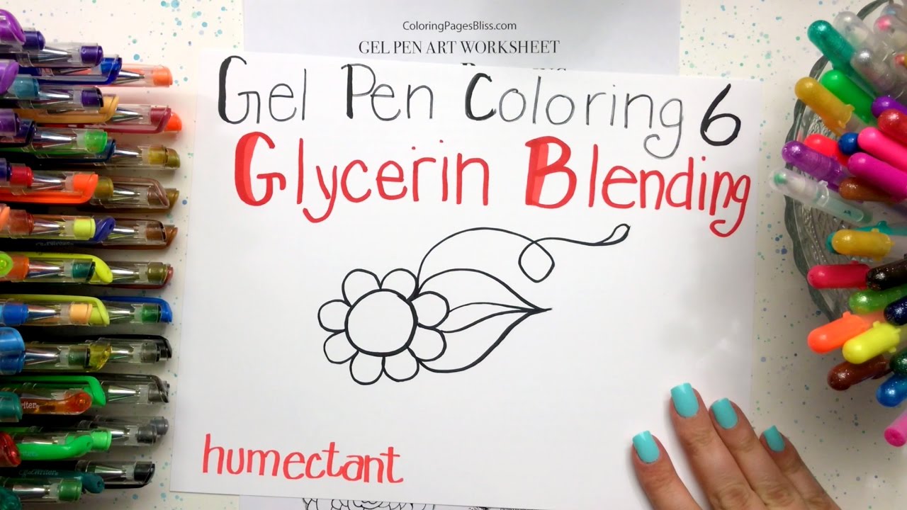 How to Color, Blend, and Care for your Gel pens using ColorIt Gel