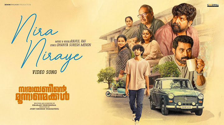 Nira Niraye | Narayaneente Moonnaanmakkal | Joju George | Suraj Venjaramoodu | Rahul Raj