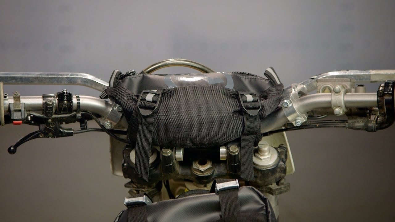Desert Fox EzPack Motorcycle Handlebar Bag  Custom Elements