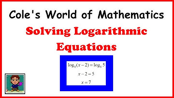 Solving Logarithmic Equations ❖ Algebra 2 ❖ Pre-Calculus