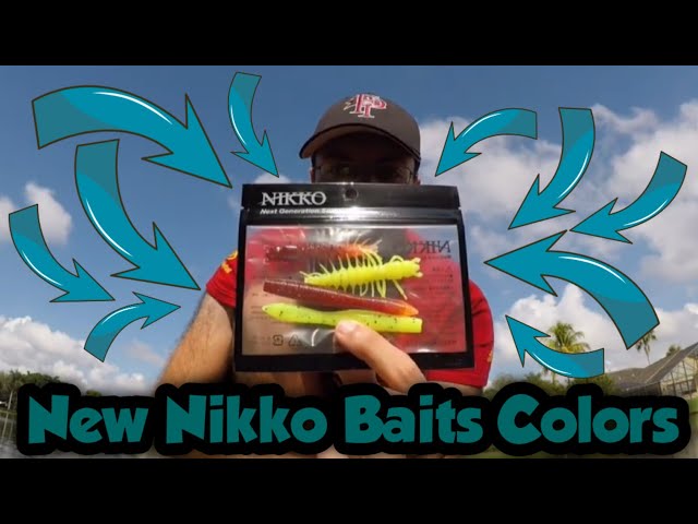 Testing New Nikko Baits Colors  Magma and Chartreuse 