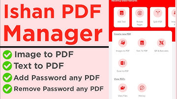 Ishan PDF Manager🔥Best PDF Maker For Android | Compress, Create, or Edit PDF File For Free 2021