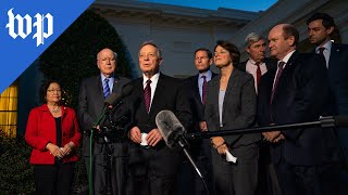 Democratic senators speak about potential Supreme Court nominees