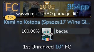 [10.00⭐] badeu | Luschka - Kami no Kotoba (Spazza17 Wine Glass Cover) [waywerns TURBO] SS {954pp FC}