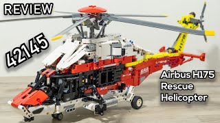 LEGO 42145 Review | LEGO Airbus H175 Rescue Helicopter | Review 42145 LEGO Technic 2022 | Airplanes screenshot 5