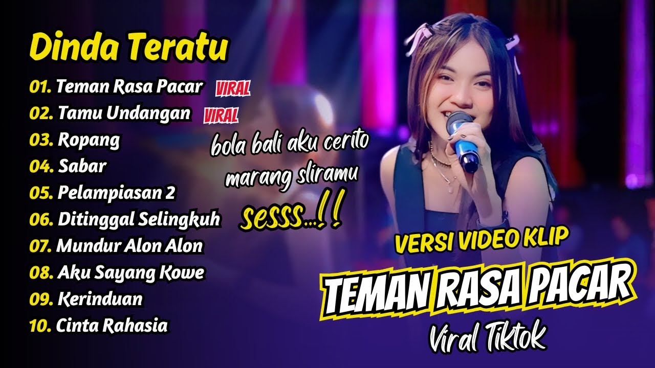 Dinda Teratu - TEMAN RASA PACAR seess... - TAMU UNDANGAN - ROPANG || FULL ALBUM DANGDUT KOPLO