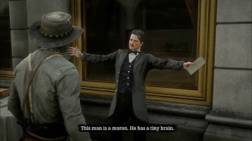 This is The Only NPC i killed & Didnt Feel Bad about It - RDR2