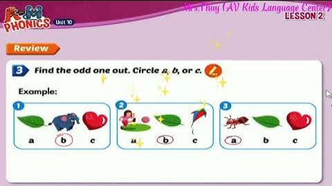 Unit 10 Lesson 2 REVIEW A M  Tiếng Anh 1 I-learn Smart Start