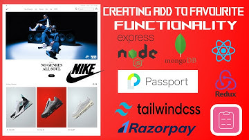 How to add a Favourite section in your NIKE Clone MERN Application