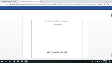 Khai báo biểu mẫu cấp trường