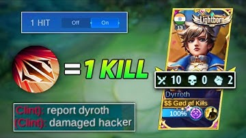 DYRROTH 1 SKILL = 1 KILL! THEY THINK I