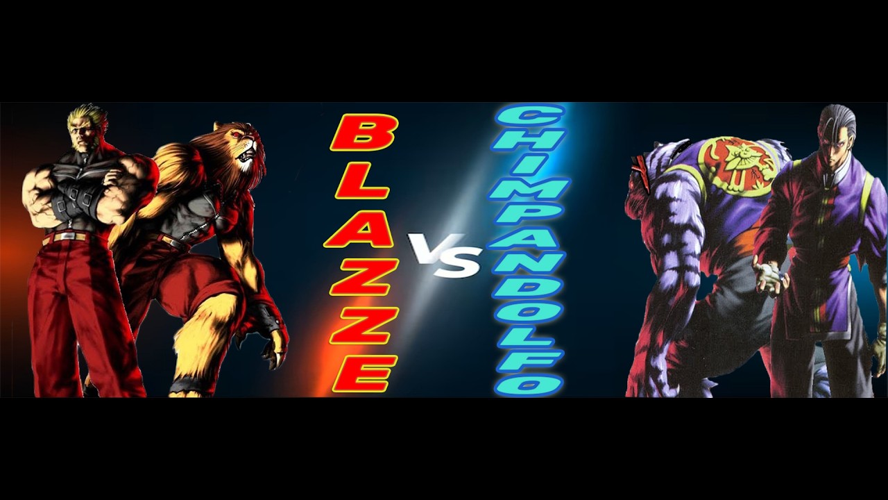 BLAZZE VS CHIMPANDOLFO - DUELO OFICIAL DE BLOODY ROAR 2