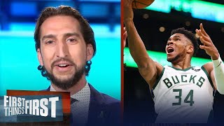 FIRST THING FIRST | Nick Wright reacts to Doc River report Dame \& Giannis can return to save Bucks
