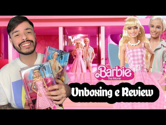 Unboxing Carro da Barbie The Movie 