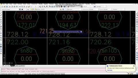 Lisp  thiết kế bóc khối lượng san nền