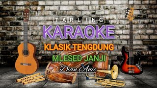 Mlesed Janji - Dian Anic, Tarling Karaoke Versi Klasik Tengdung @Evrantv7etv