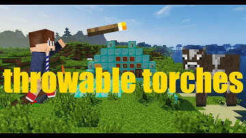 throwable torches mod showcase
