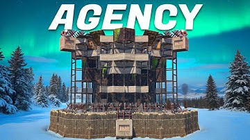 The Agency - INSANE Circle Base - OPENCORE and Bunkers - RUST 2025 Design