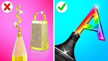 NEW AMAZING STUDENT HACKS! Rock Your School Days With Ease!