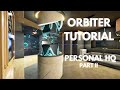 Warframe Orbiter Tutorial | Personal HQ Part II | Flooring & Lotus Pillar