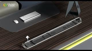Wireless Charging · USB · Power Outlet — All in One Panel.