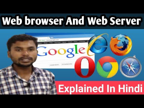 Web browser and web server | Difference between web browser and web server |