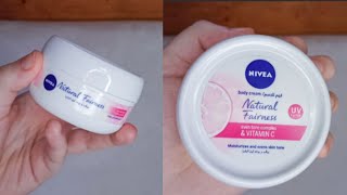 كريم نيفيا بفيتامين سيNivea natural fairness 💙 رأيي فيه وهشتريه تاني ولا !!