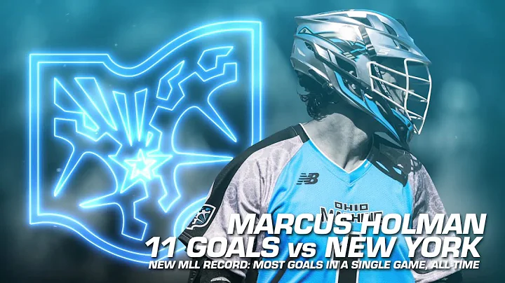 Marcus Holman Sets MLL Record with 11 Goals