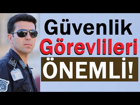 Özel güvenlik görevlileri için önemli duyuru yapılmıştır