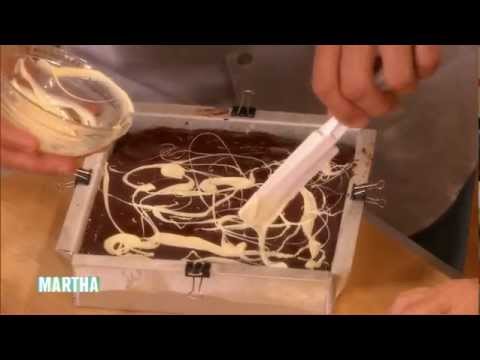 Martha Stewart Makes Triple Chocolate Brownies with Ghirardelli Chocolate