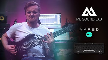 NEW AMP SIM | ML Sound Lab Amped Burger! | 8 String Heavy Metal/Djent Demo