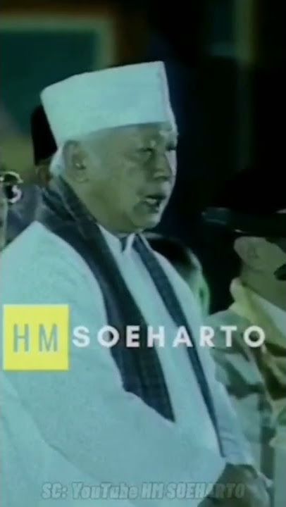 TAKBIR SUARA ASLI HM SOEHARTO