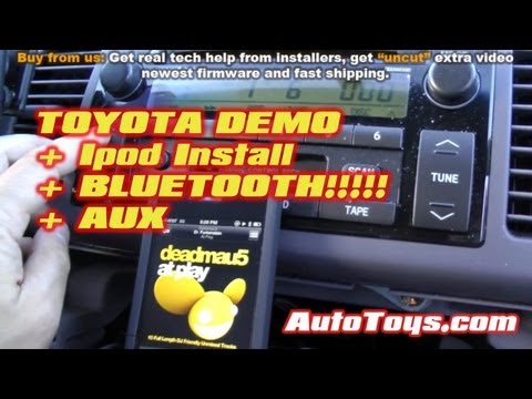 Toyota Camry IPOD & BLUETOOTH, JBL RADIO, GromAudio (a2dp & AVRCP) [AD6806 RADIO