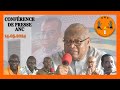 Confrence de presse anc  rponses aux questions des journalistes