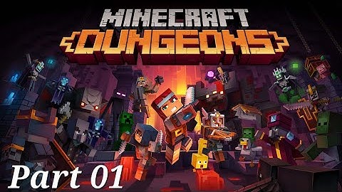 Minecraft Dungeons Part 1 – Adventure Begins | Squid Coast | Tower | Creeper Wood | Pumpkin Pastures