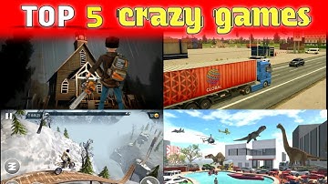 Top 4 crazy games for Android | 4 Most INSANE Games You Should Try in 2025! 🎮 #games#vairal 