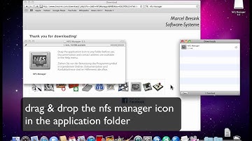 mac guide #4 -  configuring nfs share with nfs manager in osx