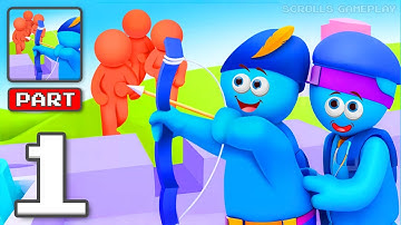 Siege Survival - Gameplay Walkthrough Part 1 - Battlefront Survival Base (iOS, Android)