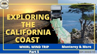 Scenic California Coast Road Trip in a Camper | Big Trip part 5 | vlog:202217