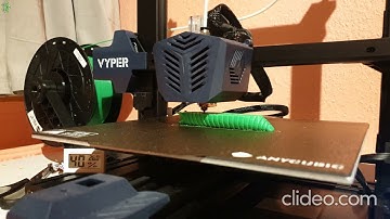 3D print timelapse of a friendly slug