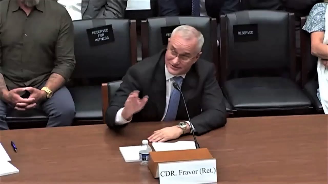 Commander David Fravor Questioned On Tic Tac UFO Encounter *Congressional UAP Hearing